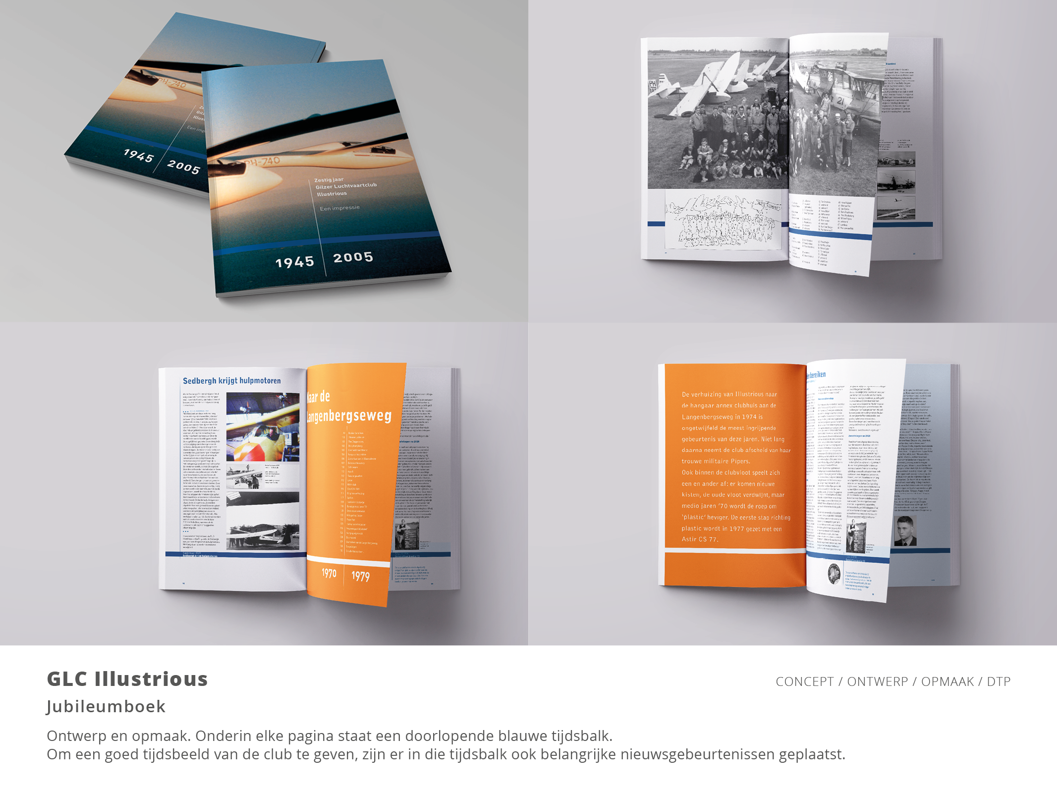 GLC Illustrious Jubileumboek Portfolio Grafisch ontwerpbureau Studio Thijssen